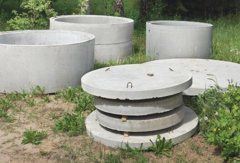 Przykrywki do kręgów betonowych