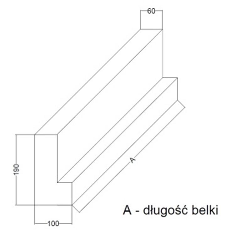 Schemat nadproża